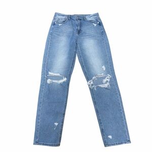 American eagle distressed cropped ankle mom jean. Size 4